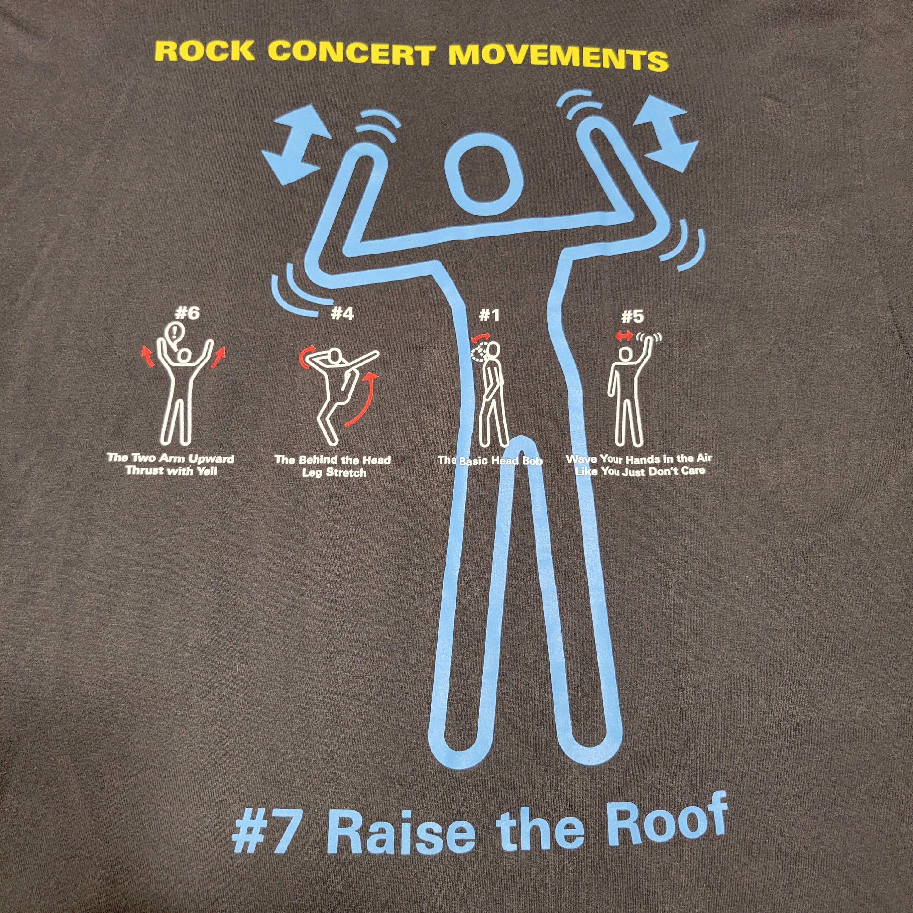 Other Blue Man Group SS Tee "Rock Concert Movements #7" - Size 2XL Size US XXL / EU 58 / 5 - 2 Thumbnail