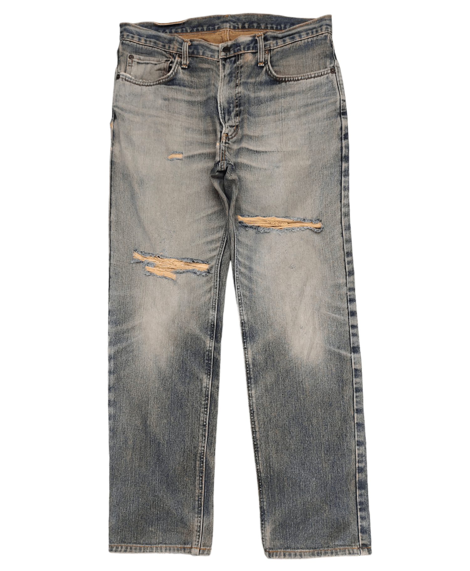 Kapital Vintage Japanese Edwin Distress Denim Jeans Kapital Style Size US 35 - 1 Thumbnail