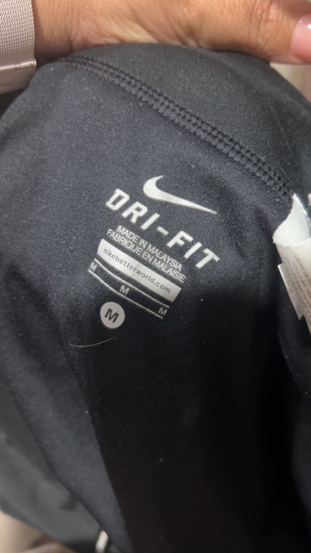 Nike Women's Nike Black Dri-Fit Athletic Shorts M Size 28" / US 6 / IT 42 - 5 Thumbnail