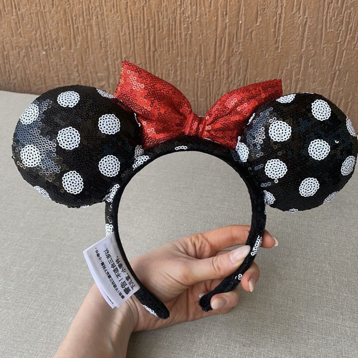 Disney Sequined Minnie Mouse Ears Size ONE SIZE - 5 Thumbnail