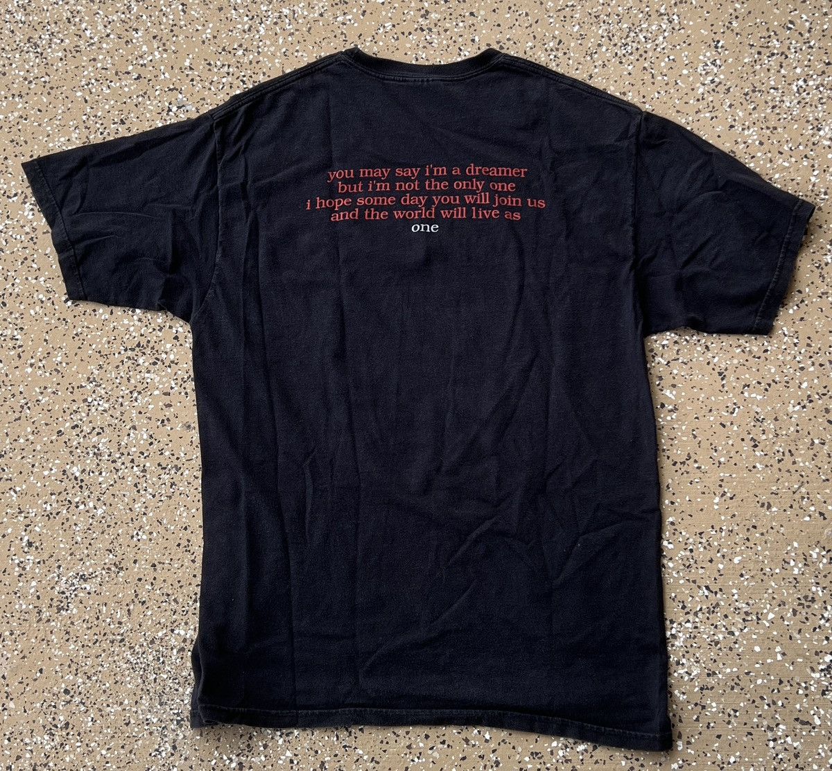 Band Tees × Vintage (AS SEEN ON JAY-Z) John Lennon 1990s Vintage Tee Size US M / EU 48-50 / 2 - 4 Thumbnail