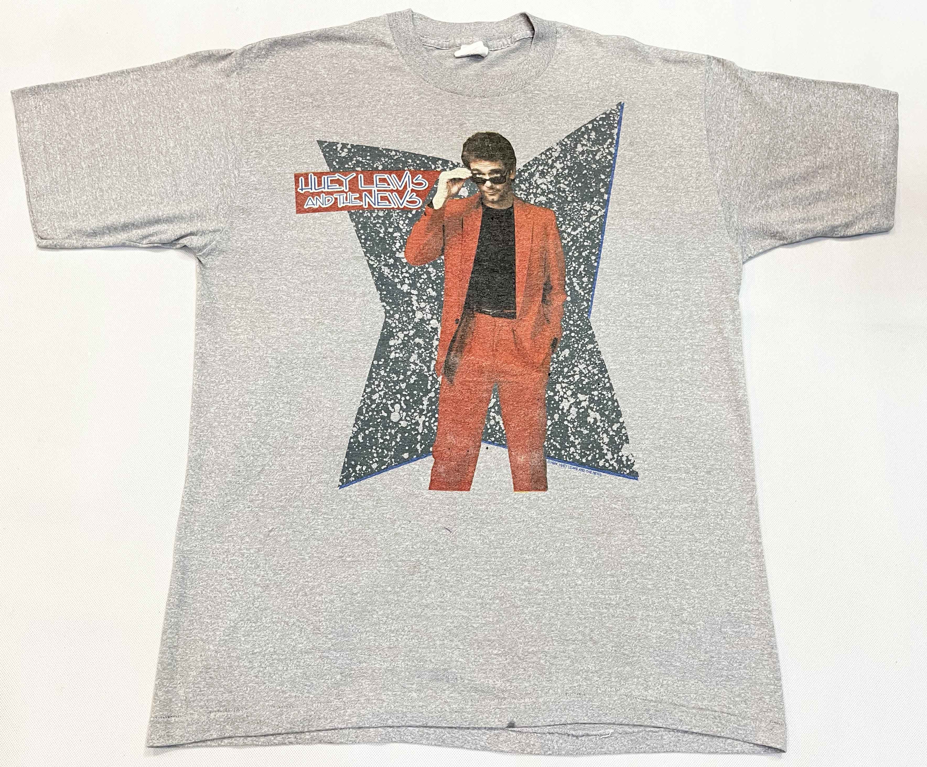 Vintage Huey Lewis & News The Heart of Rock & Roll T-Shirt