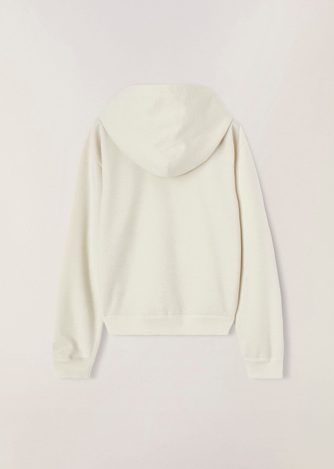 Loro Piana o1srvl11e1125 FAM7898 Cocooning Bomber Soft Hoodie in White Size L / US 10 / IT 46 - 2 Thumbnail