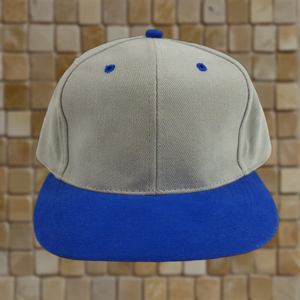 Vintage VINTAGE Otto Hat, 90s Trucker Snapback Adjustable Strap Baseball Cap, Blue, Men, Cotton Canvas, Embroidered, Lightweight, Breathable, USA Theme Size ONE SIZE - 1 Thumbnail