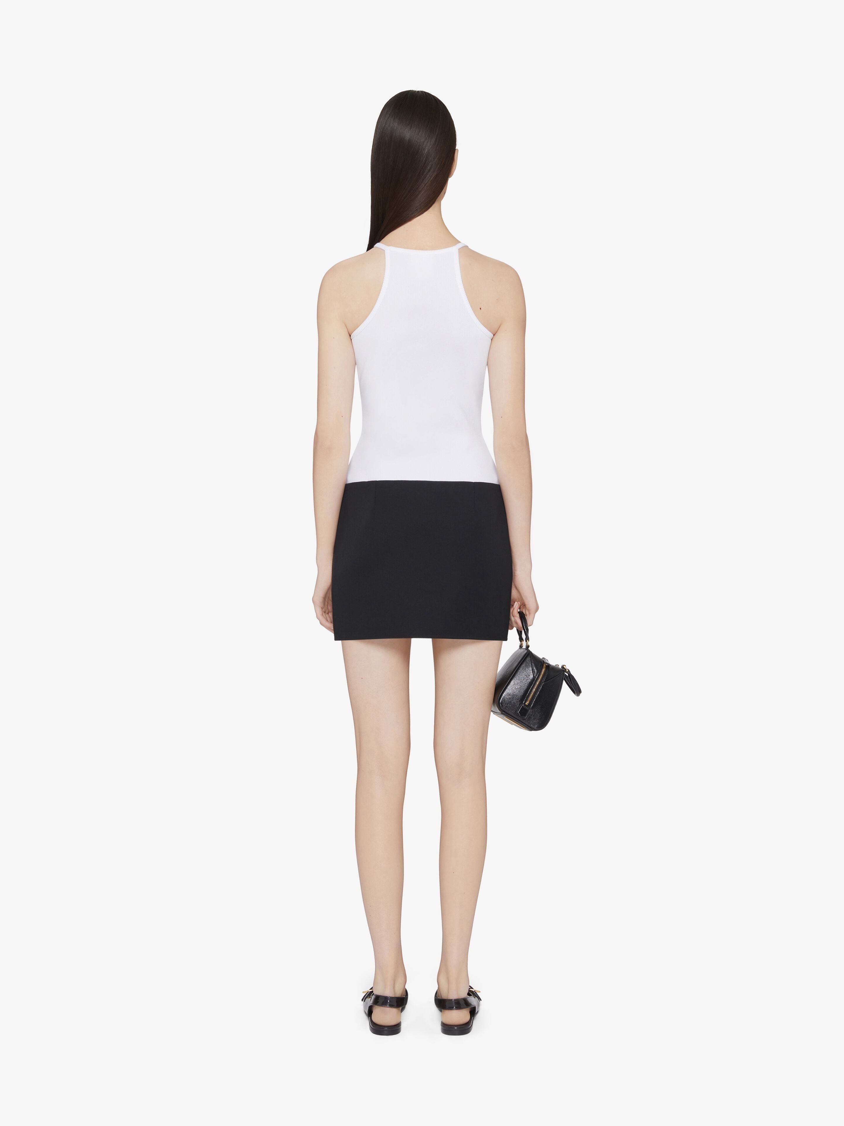 Givenchy o1srvl11e0225 Slim Fit Tank Top in White Size M / US 6-8 / IT 42-44 - 4 Thumbnail