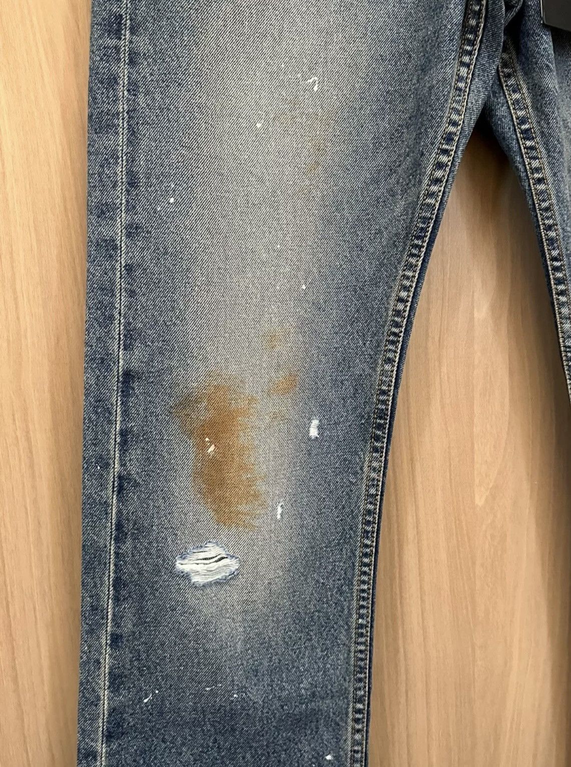 Enfants Riches Deprimes ERD burnt flare denim Size US 30 / EU 46 - 2 Thumbnail