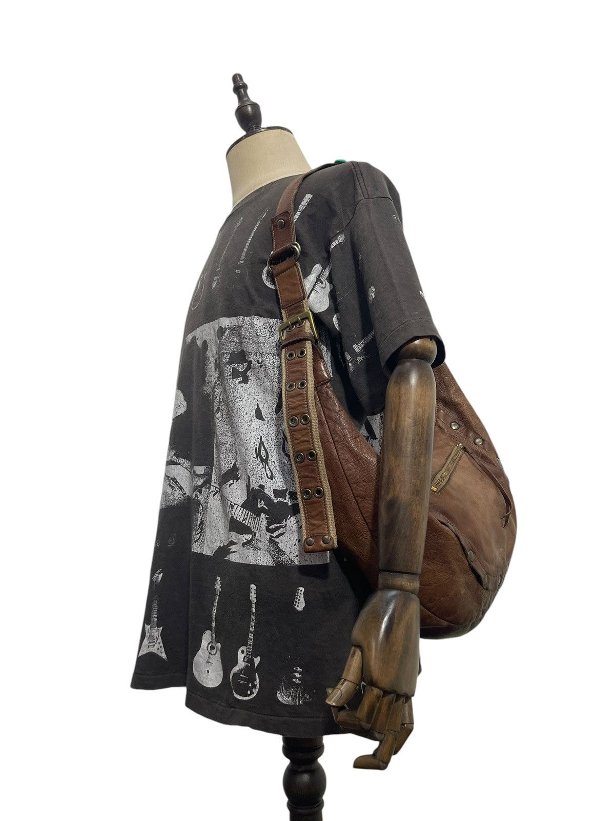 Genuine Leather Full Leather Regalo Shoulder Bag 5🟩 Size ONE SIZE - 3 Thumbnail