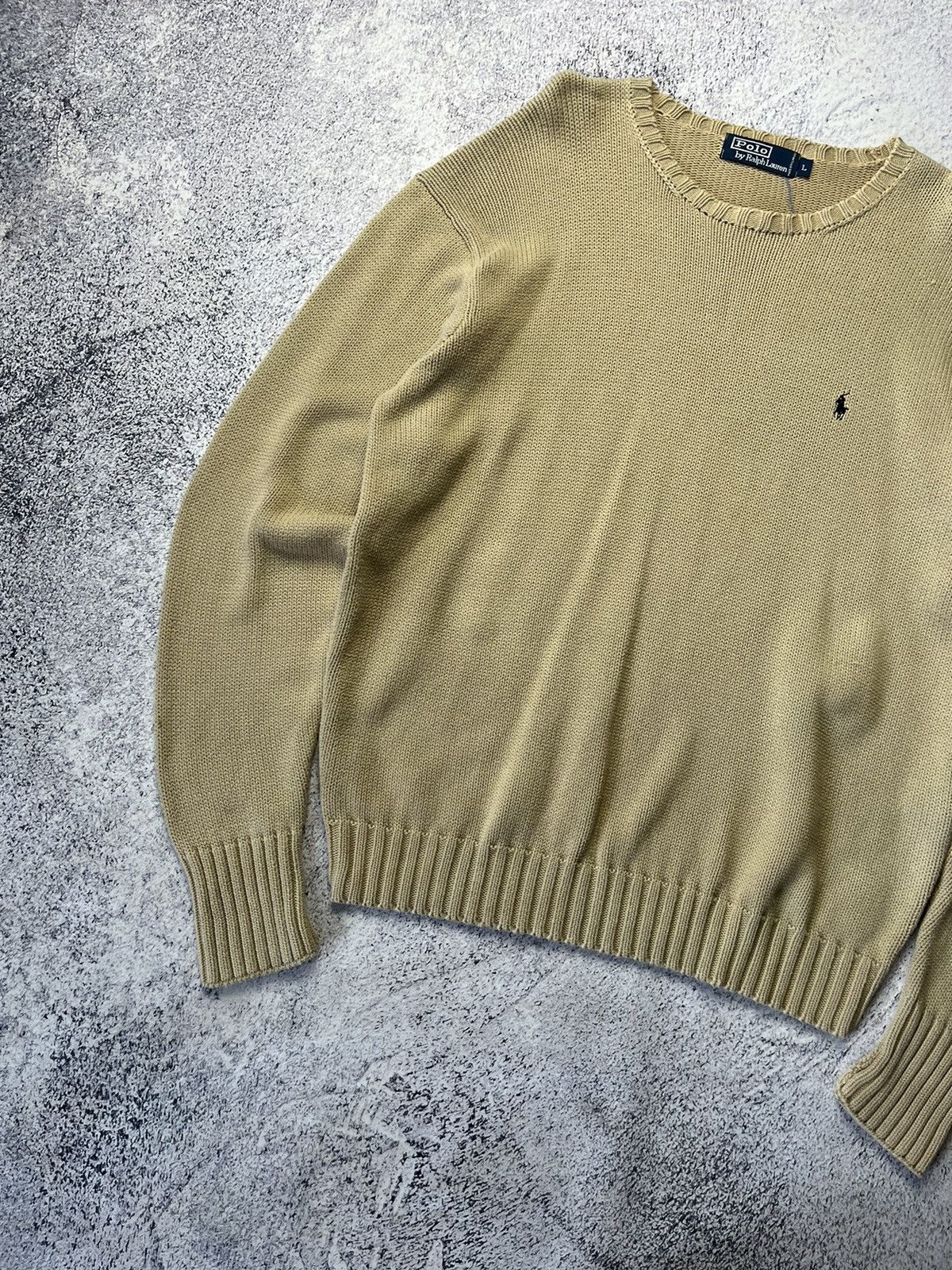 Polo Ralph Lauren Mens Vintage Polo Ralph Lauren knitted Sweater luxury Size US L / EU 52-54 / 3 - 3 Thumbnail
