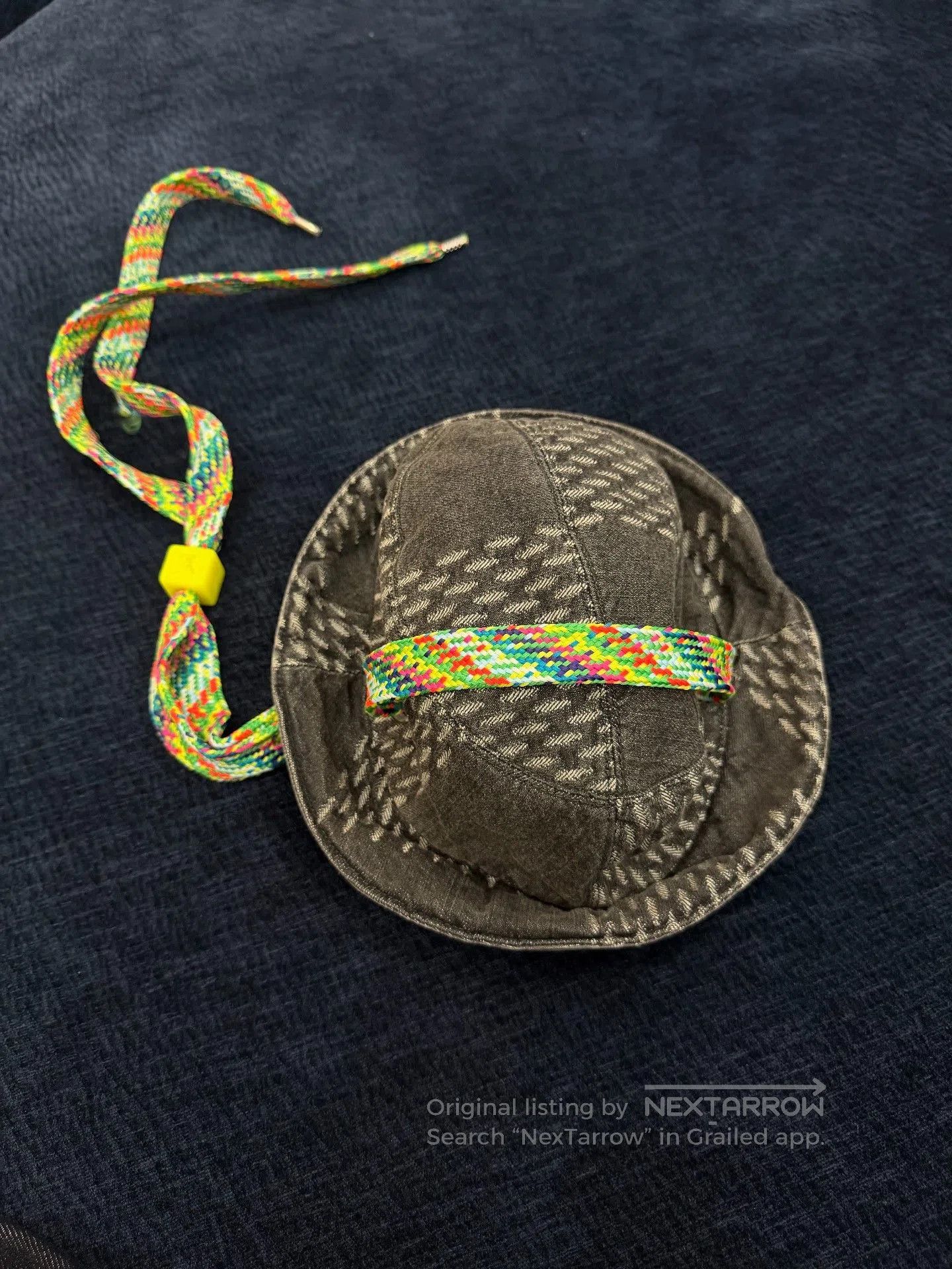 Louis Vuitton Louis Vuitton Black Bucket Hat with Rope. Size ONE SIZE - 1 Thumbnail