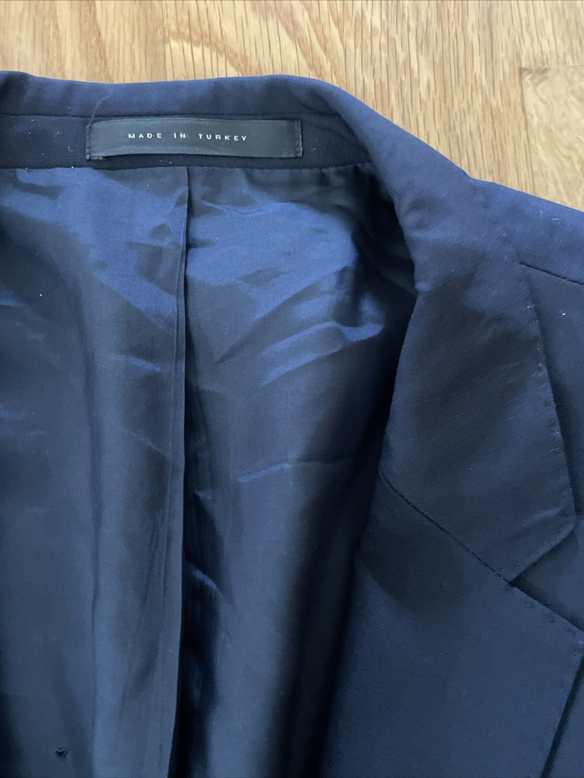 Hugo Boss Hugo Boss Jam Sharp Blue Suit Jacket Blazer 44 Size 44R - 3 Thumbnail