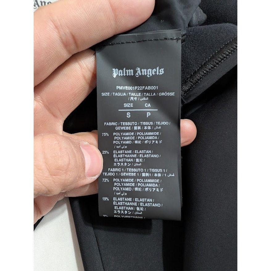 Palm Angels o1rshd1 Performance Hoody Hoodie in Black/White Small Size US S / EU 44-46 / 1 - 16 Thumbnail