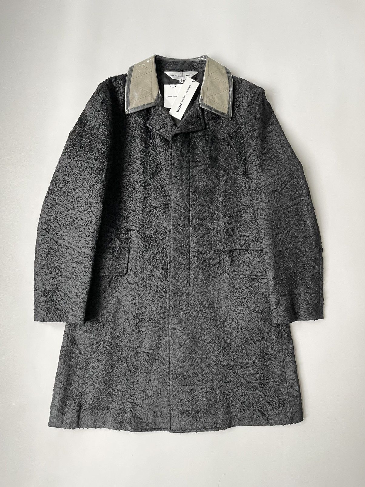 Comme des Garcons A/W 05 Coated Cotton Overcoat Size S / US 4 / IT 40 - 17 Thumbnail