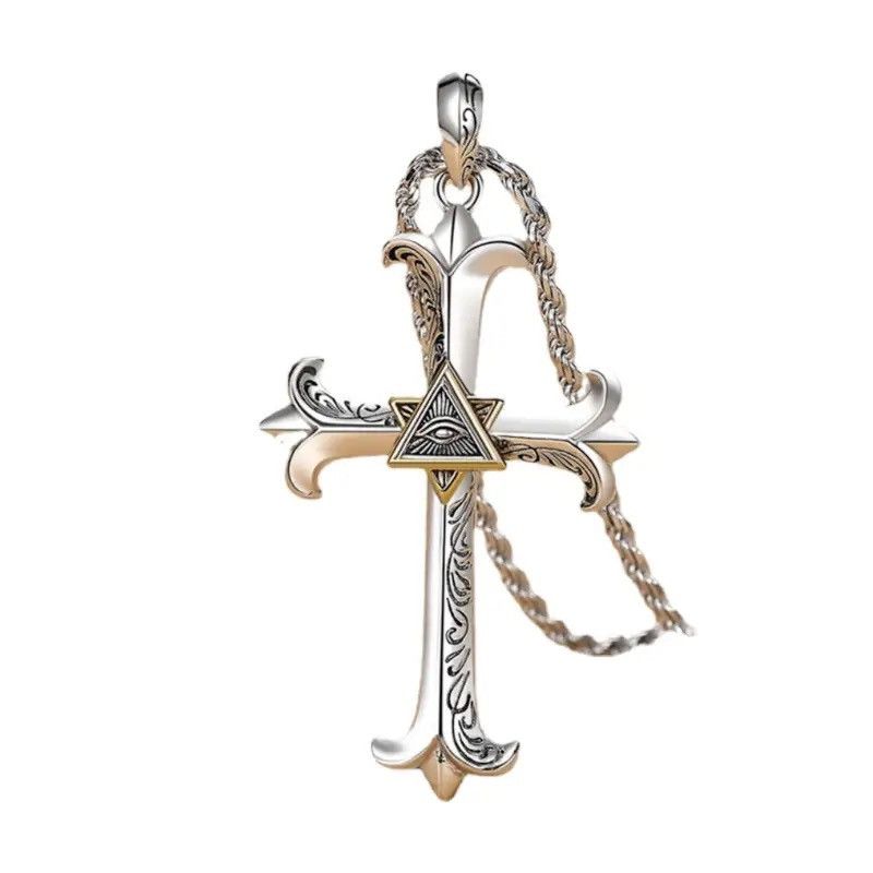 Jewelry × Vintage Vintage Accessories God Eye Pendant Necklace Size ONE SIZE - 6 Thumbnail