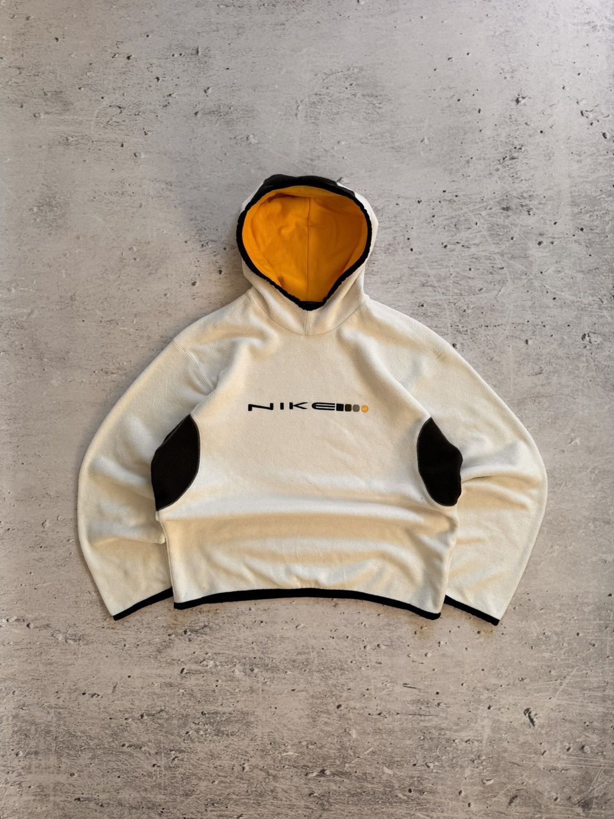 Nike × Vintage NIKE VINTAGE CENTER LOGO OVERSIZE BOXY HOODIE Size US S / EU 44-46 / 1 - 1 Thumbnail