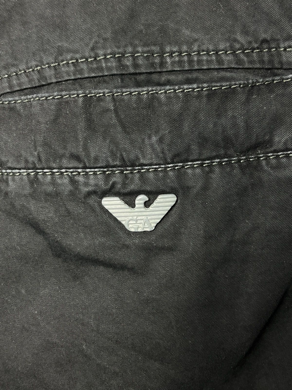 Giorgio Armani armani y2k multipocket washed cargo pants Size US 33 - 7 Thumbnail