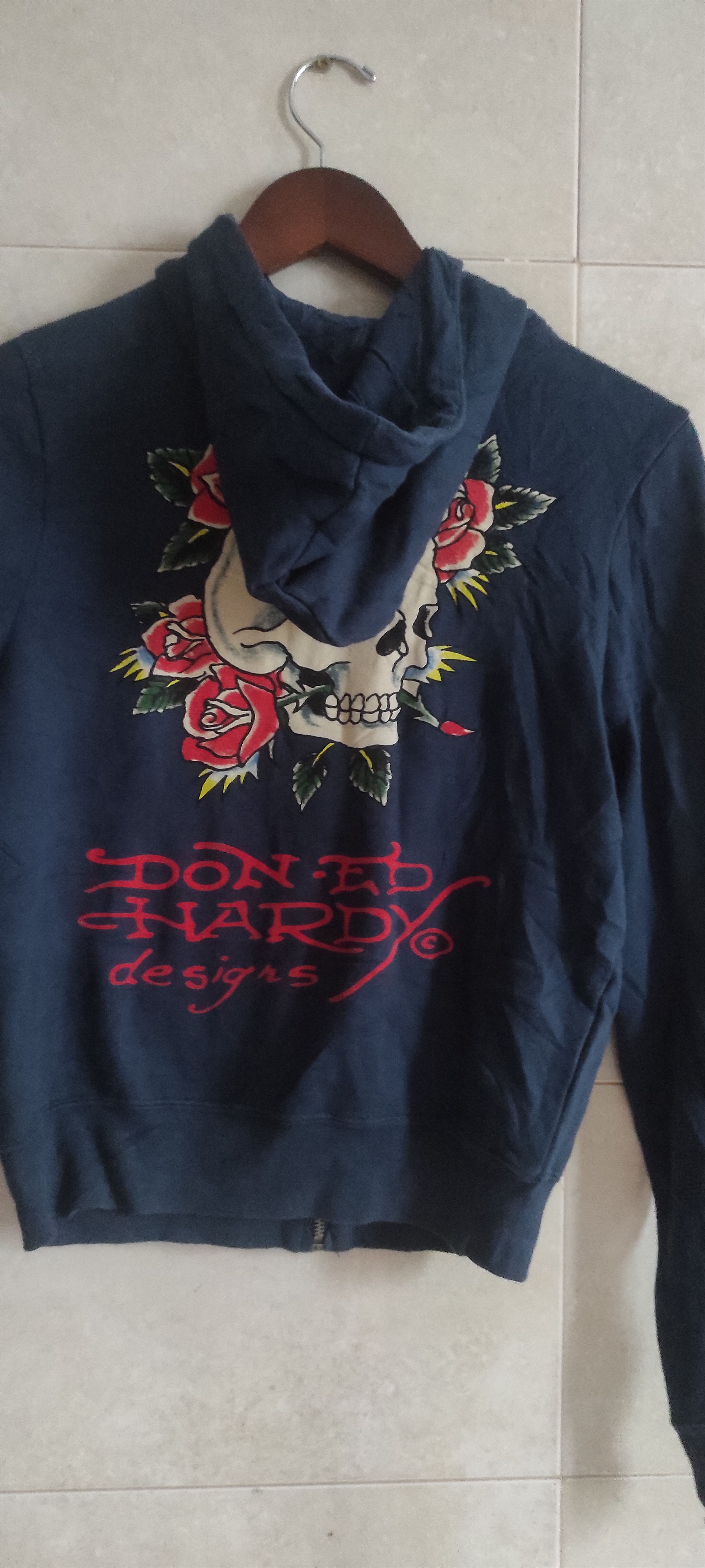 Christian Audigier Ed Hardy Christian Audigier Full Zip Skull Hoodie Size S Size S / US 4 / IT 40 - 13 Thumbnail