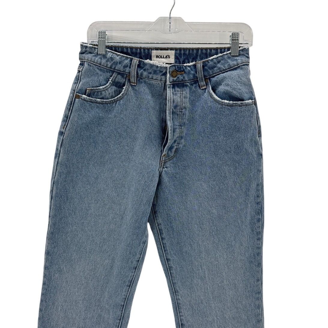Rolla's Rolla's Classic Straight high-rise jeans in a 90's size 29 Size 29" - 4 Thumbnail