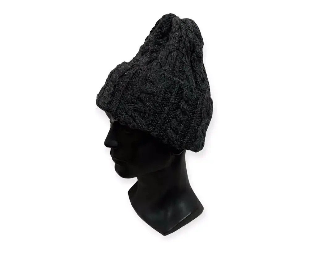 Japanese Brand × Vintage Stuart Austin Plain Knit Beanie Hat Size ONE SIZE - 1 Thumbnail