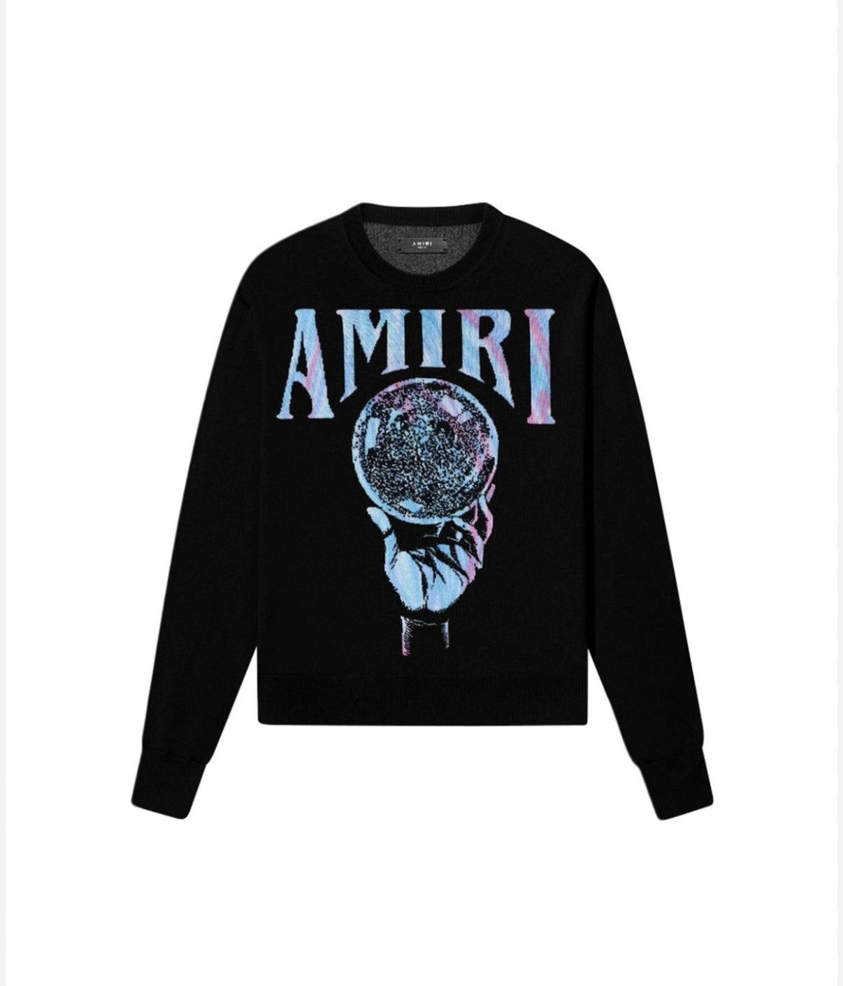 Amiri Amiri Crystal Ball Crew Sweater Black Medium Size US M / EU 48-50 / 2 - 1 Thumbnail