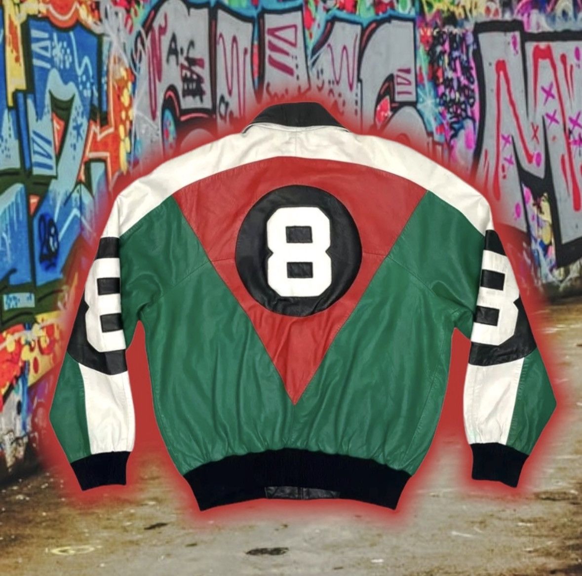 Michael Hoban 1990S MICHAEL HOBAN Vintage 🎱8-Ball JACKET 🧥 Size US M / EU 48-50 / 2 - 4 Thumbnail