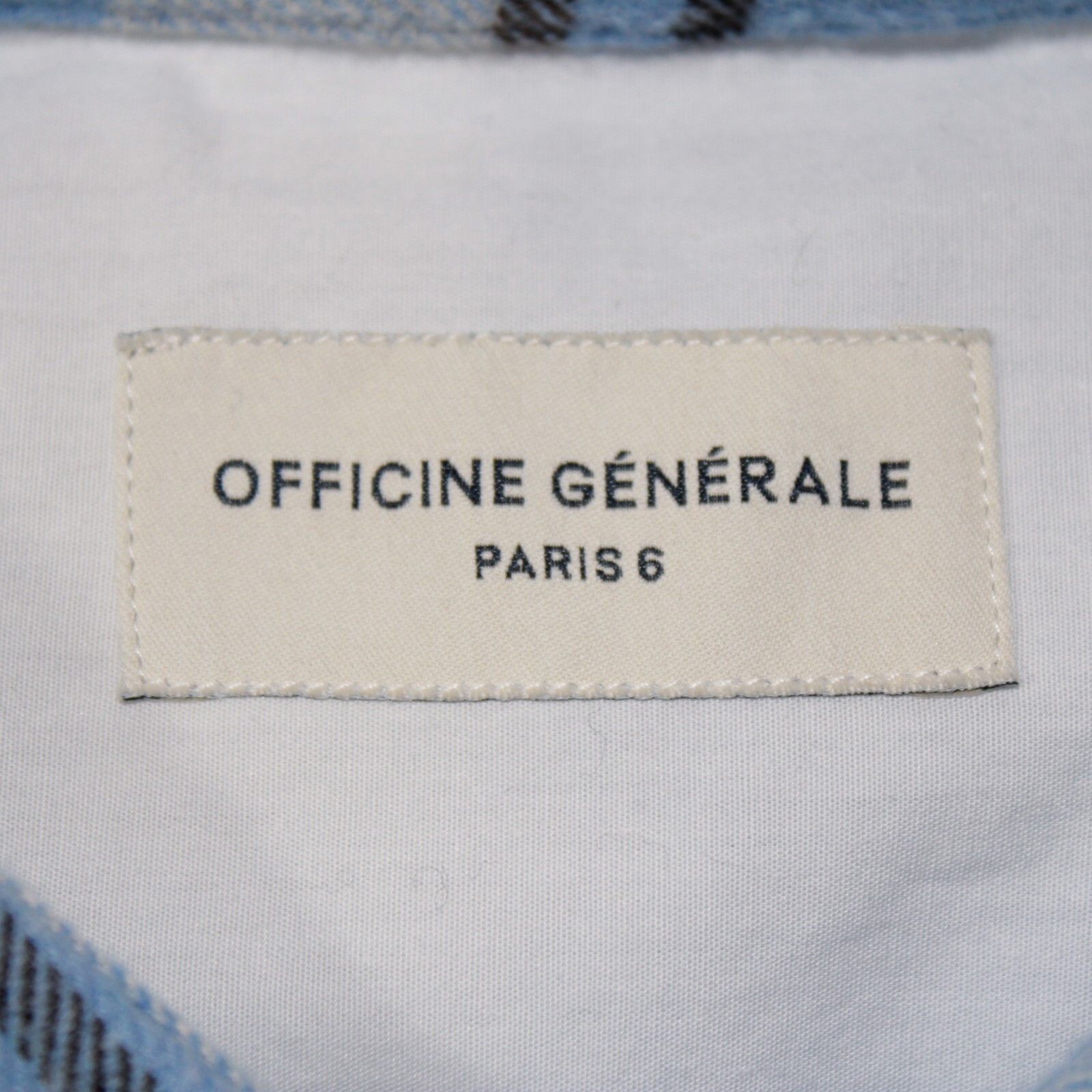 Officine Generale Officine Generale New with tags Shirt Size M US In Blue Size US M / EU 48-50 / 2 - 8 Thumbnail