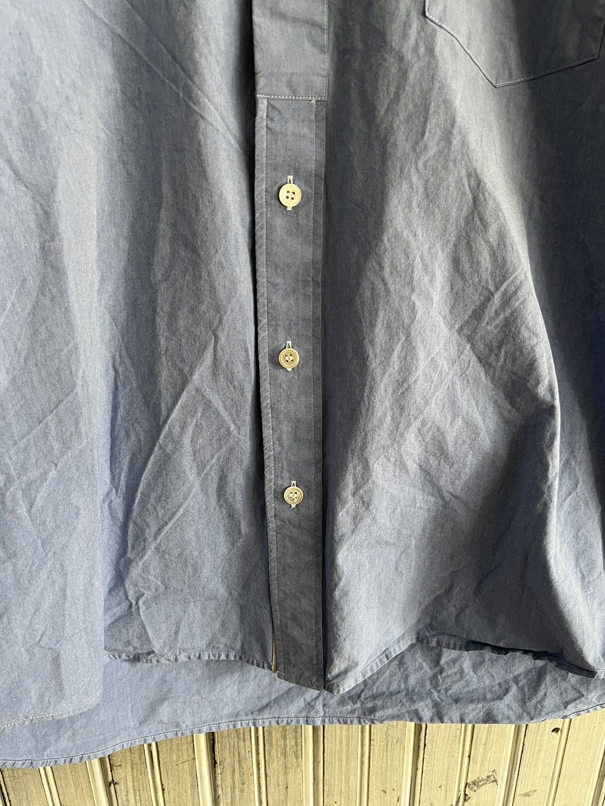Sacai Long Shirt 10 Corso Como X Sacai Size US M / EU 48-50 / 2 - 2 Thumbnail