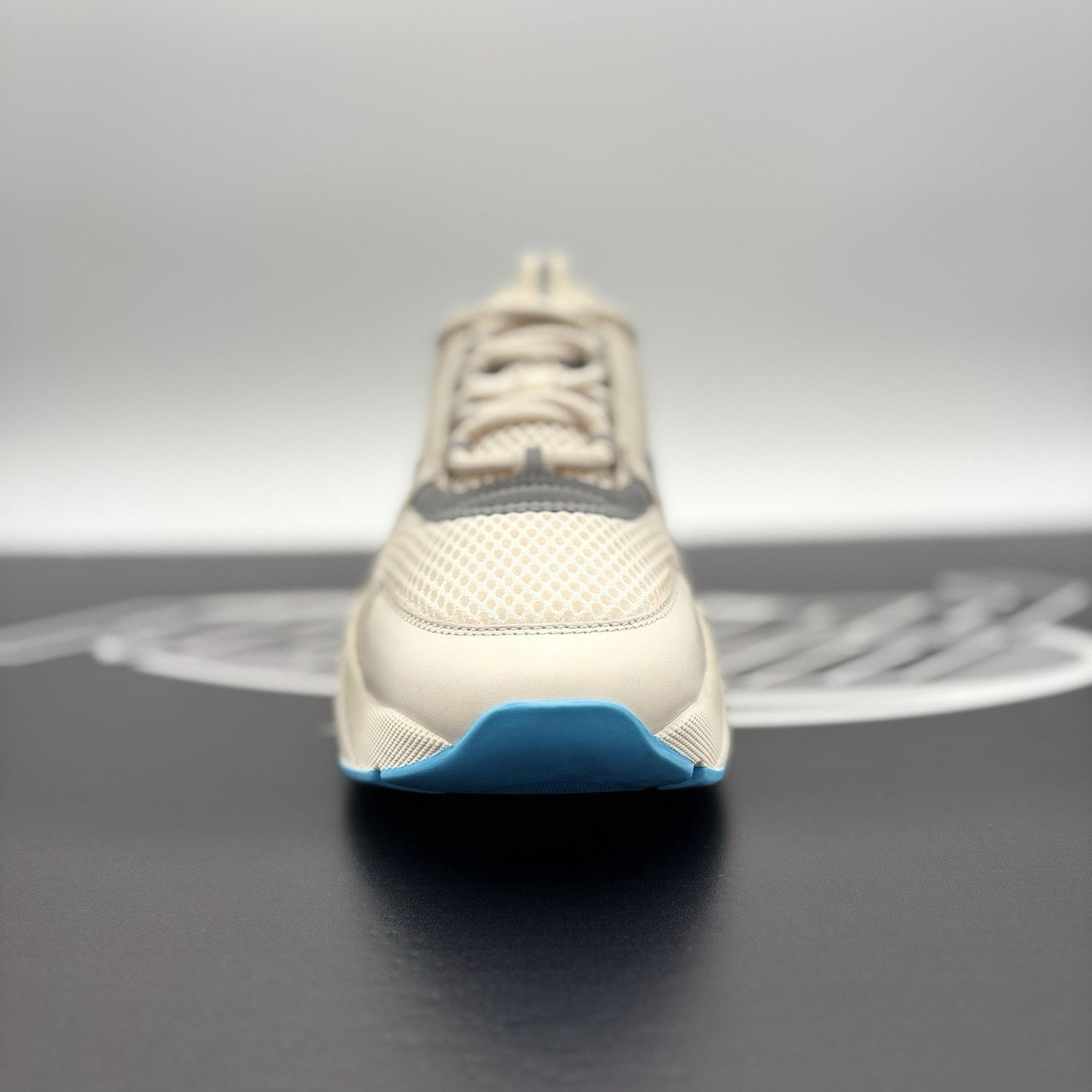 Dior Dior B22 Sneaker ' Cream, Light Blue ' | SUPER CLEAN! Size US 10 / EU 43 - 6 Thumbnail