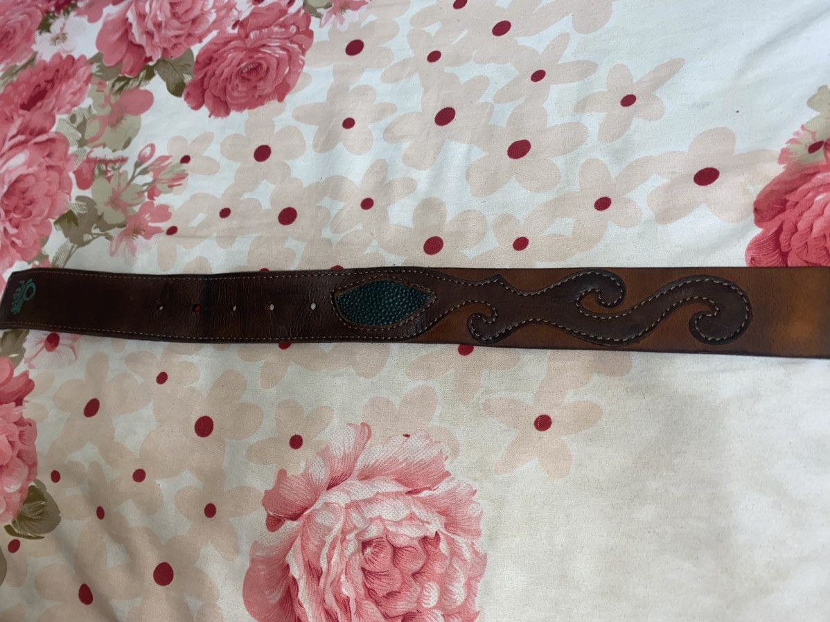 Diesel × Vintage Vintage Diesel Genuine Leather Belt Size ONE SIZE - 8 Thumbnail