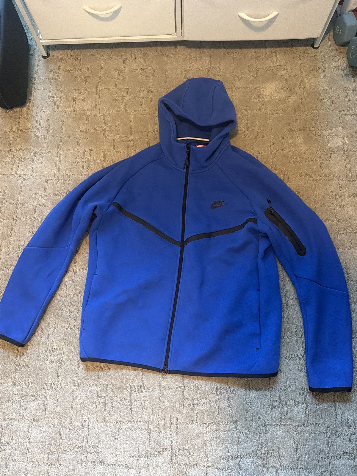 Nike Nike tech full zip blue Size US XL / EU 56 / 4 - 1 Thumbnail