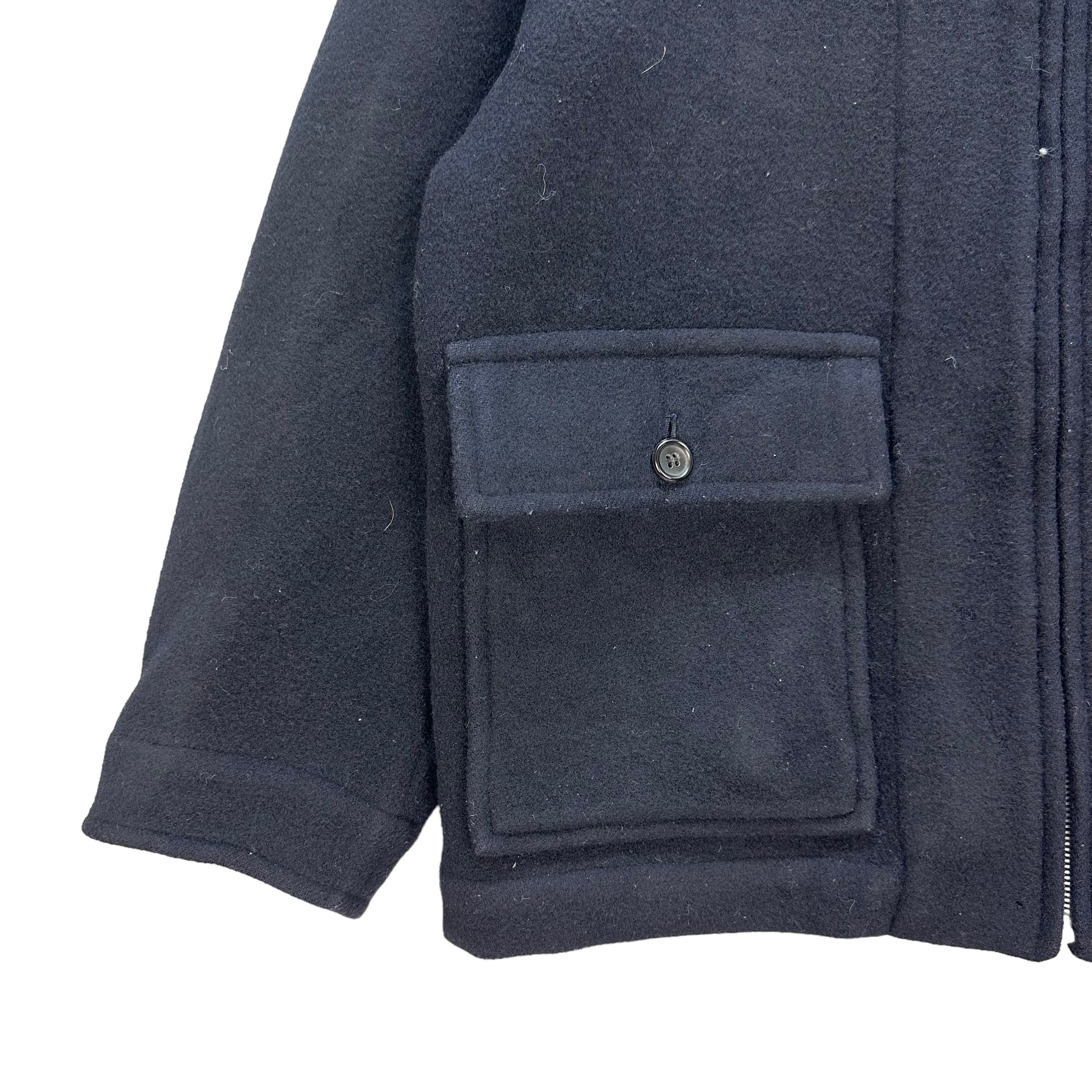 Comme des Garcons Homme RARE💥 CDG HOMME AD1994 WOOL ZIPPER JACKET #8280-221 Size US M / EU 48-50 / 2 - 4 Thumbnail