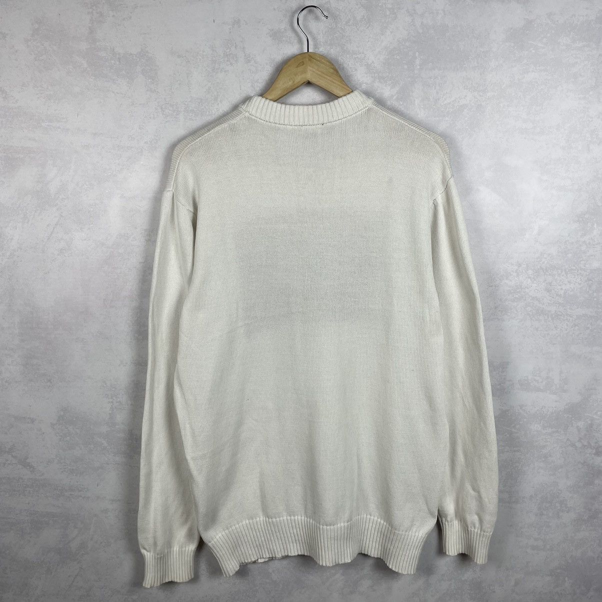 Diesel Big D Logo Cotton Knit Sweater Jumper