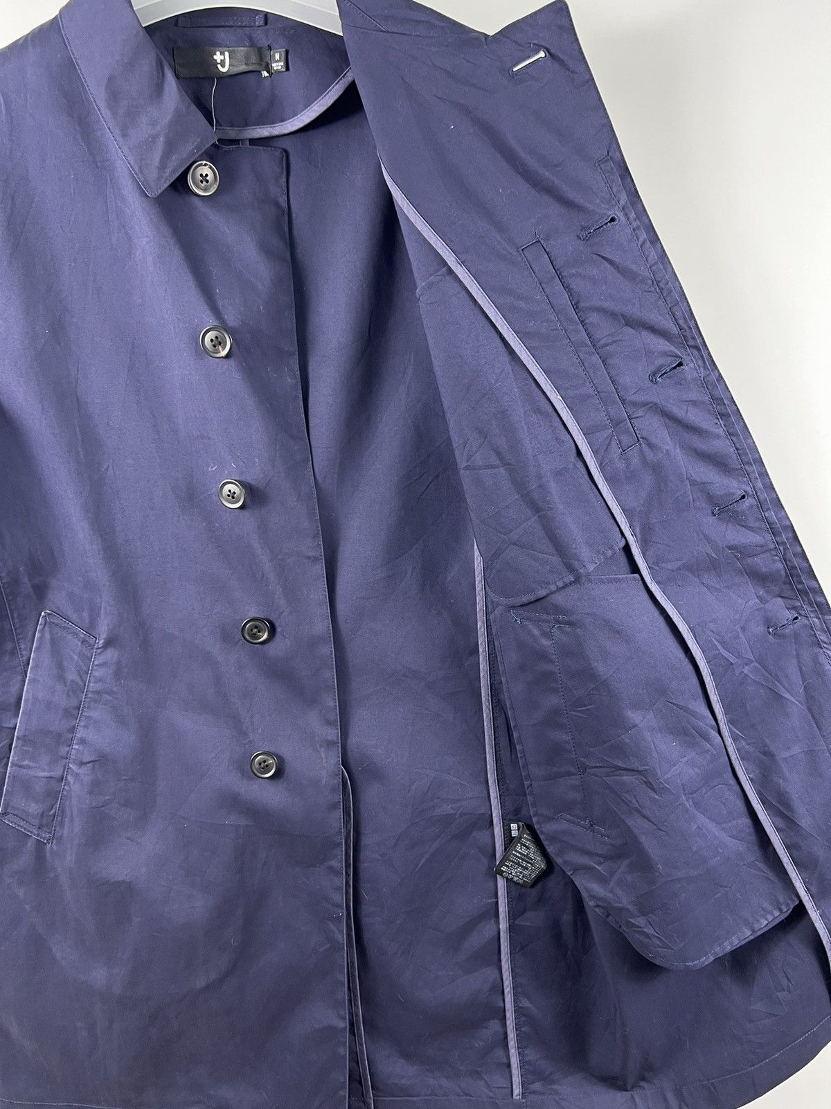 Japanese Brand × Jil Sander × Uniqlo 🔥 Uniqlo Japan x Jil Sander long coat hidden button - M Size US S / EU 44-46 / 1 - 5 Thumbnail