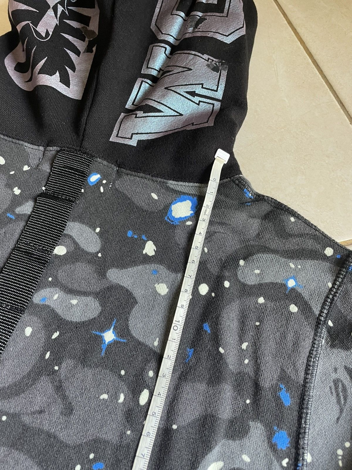 Bape Space Camo Shark Full Zip Hoodie Size S / US 4 / IT 40 - 20 Thumbnail