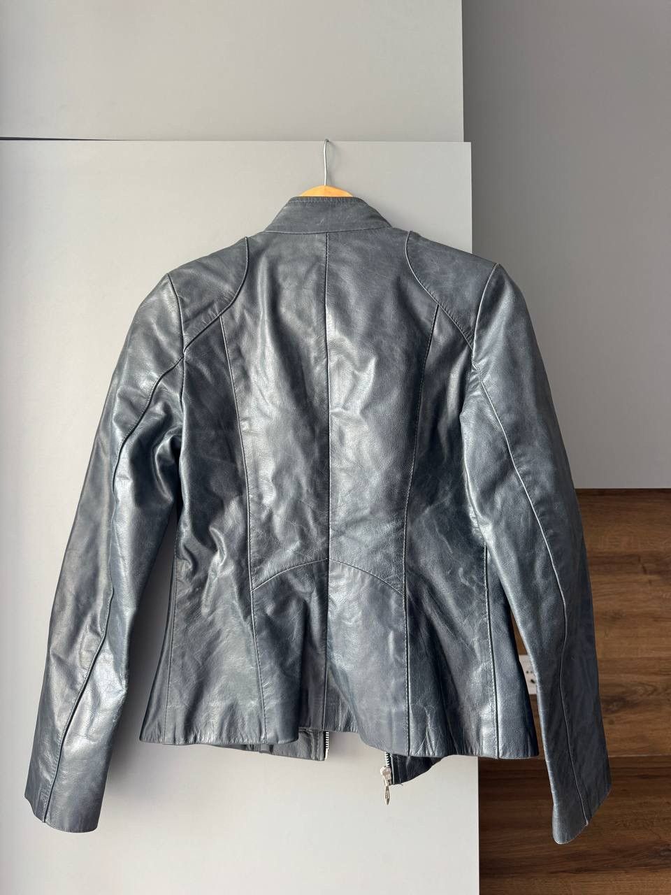 Japanese Brand Vintage Pablo Valentino Miss V Leather Jacket Made for Japan Size M / US 6-8 / IT 42-44 - 2 Thumbnail