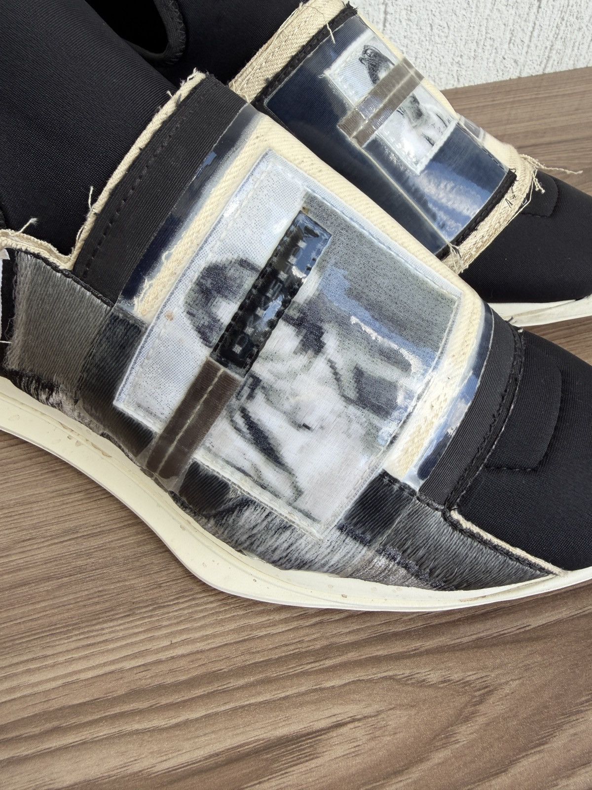 Rick Owens Drkshdw 🕷️🔥Babel runners Drkshdw Size US 5 / EU 37 - 3 Thumbnail