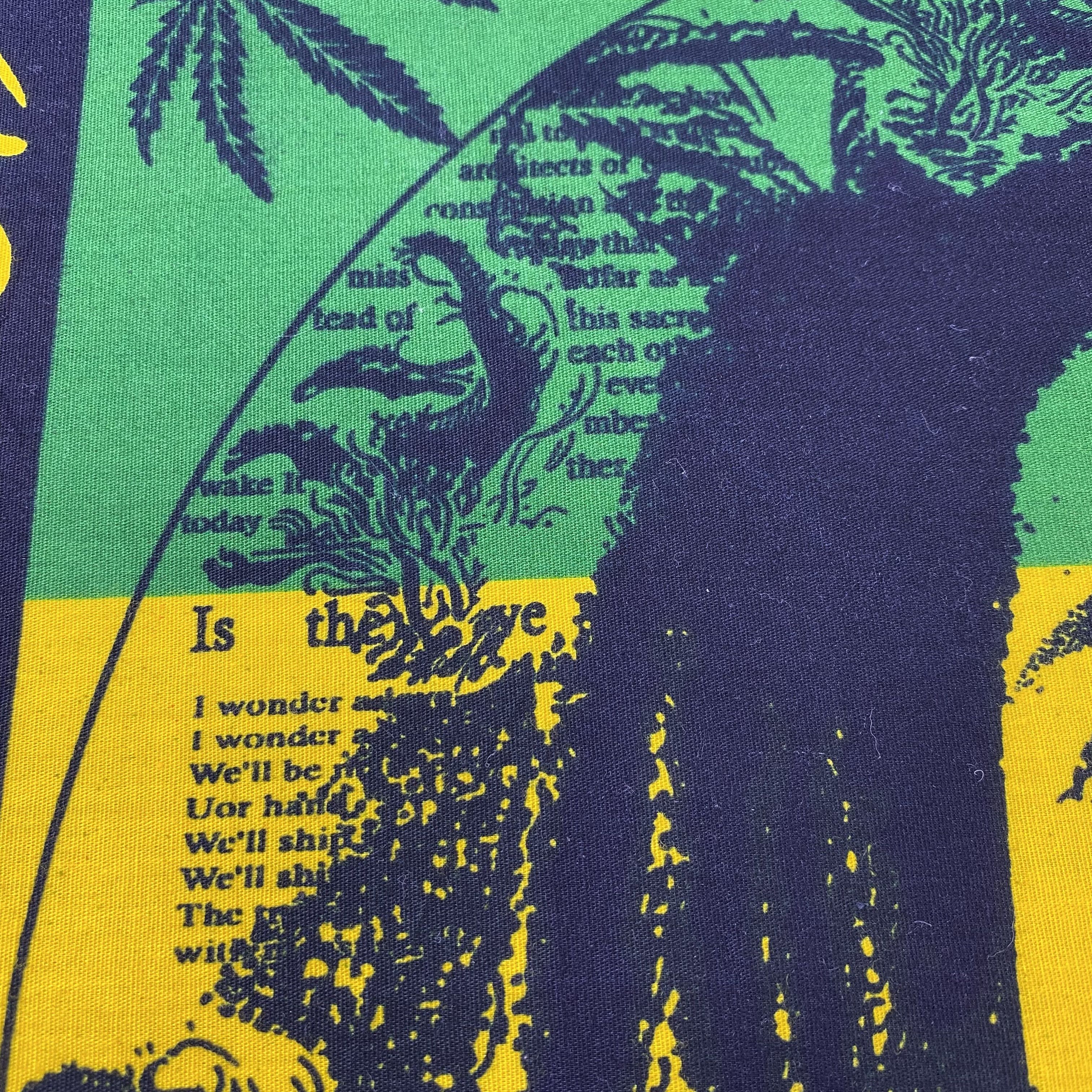 Bob Marley BOB MARLEY Handkerchief / Bandana / Neckerchief-B1395 Size ONE SIZE - 7 Thumbnail