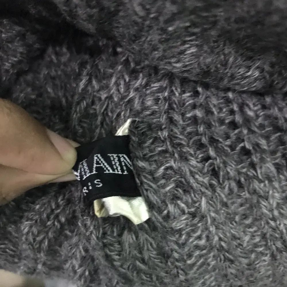 Balmain Balmain Plain Beanie Hat Size ONE SIZE - 7 Thumbnail