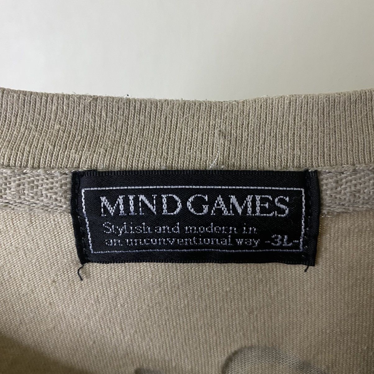 Mind Games Native Aztec Motive Pendleton Style LS T Shirt Size US L / EU 52-54 / 3 - 3 Thumbnail