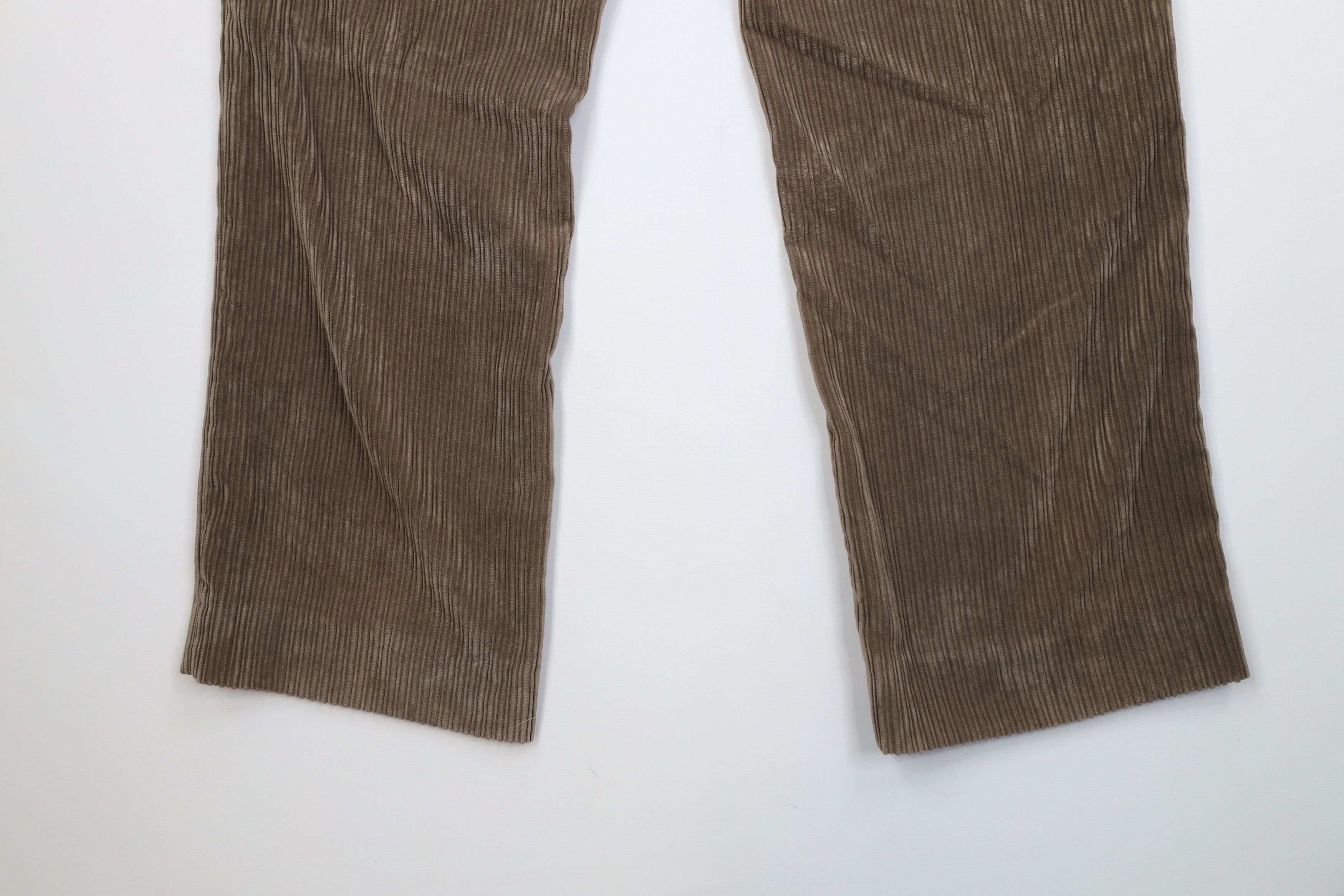 Vintage Vintage 90s Streetwear Wide Leg Corduroy Chino Pants Beige Size US 36 / EU 52 - 12 Thumbnail