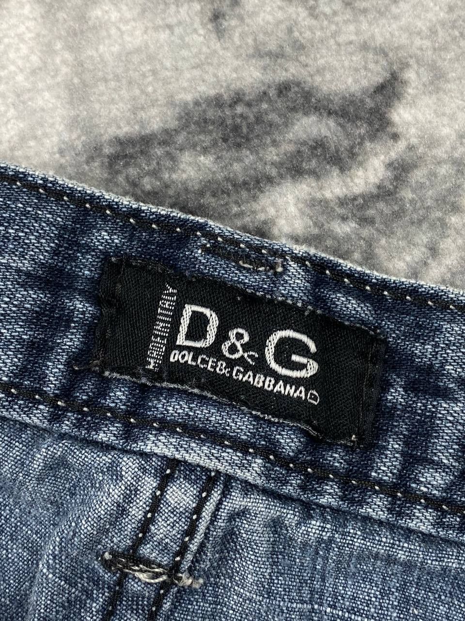 Dolce & Gabbana Dolce & Gabbana Denim Shorts Big Logo Size US 30 / EU 46 - 13 Thumbnail