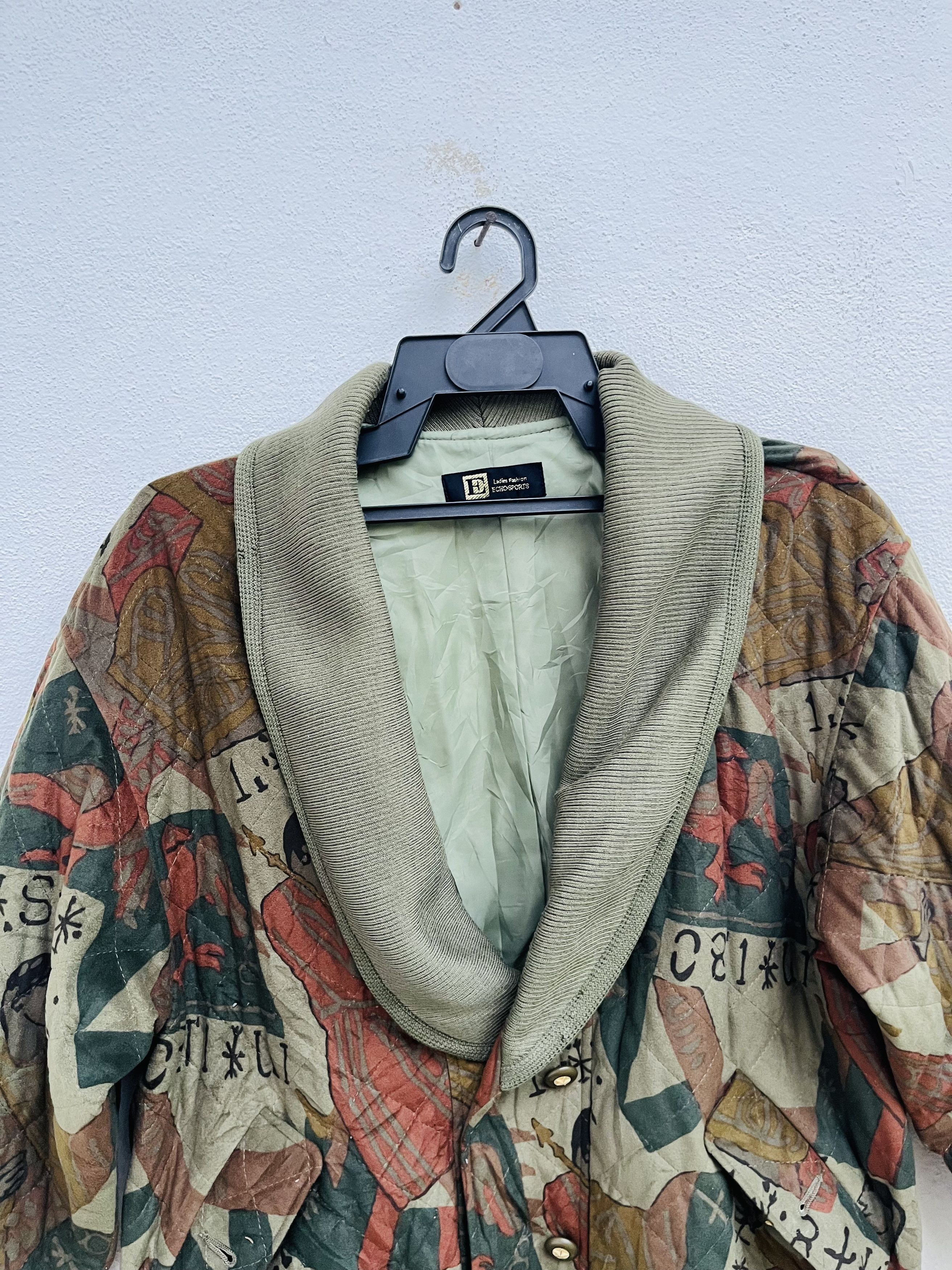 Japanese Brand Vintage Echo Sport Designed Fashion Style Jacket Size M / US 6-8 / IT 42-44 - 3 Thumbnail