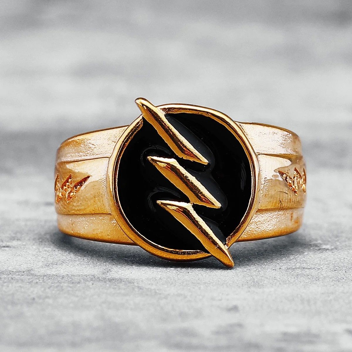 Jewelry Golden Lightning Ring (size 7-15) Size ONE SIZE - 5 Thumbnail