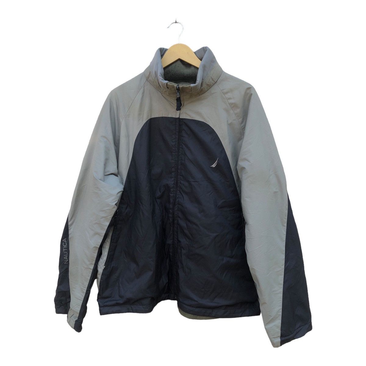 Nautica Nautica Coach’s Jacket Hoodie Windbreaker Lining Wool Size US L / EU 52-54 / 3 - 1 Thumbnail