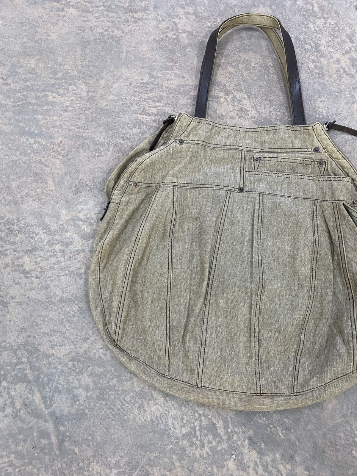 Yohji Yamamoto YOHJI YAMAMOTO Y’S YSACCS CARPENTER TOTEBAG 90s Size ONE SIZE - 3 Thumbnail