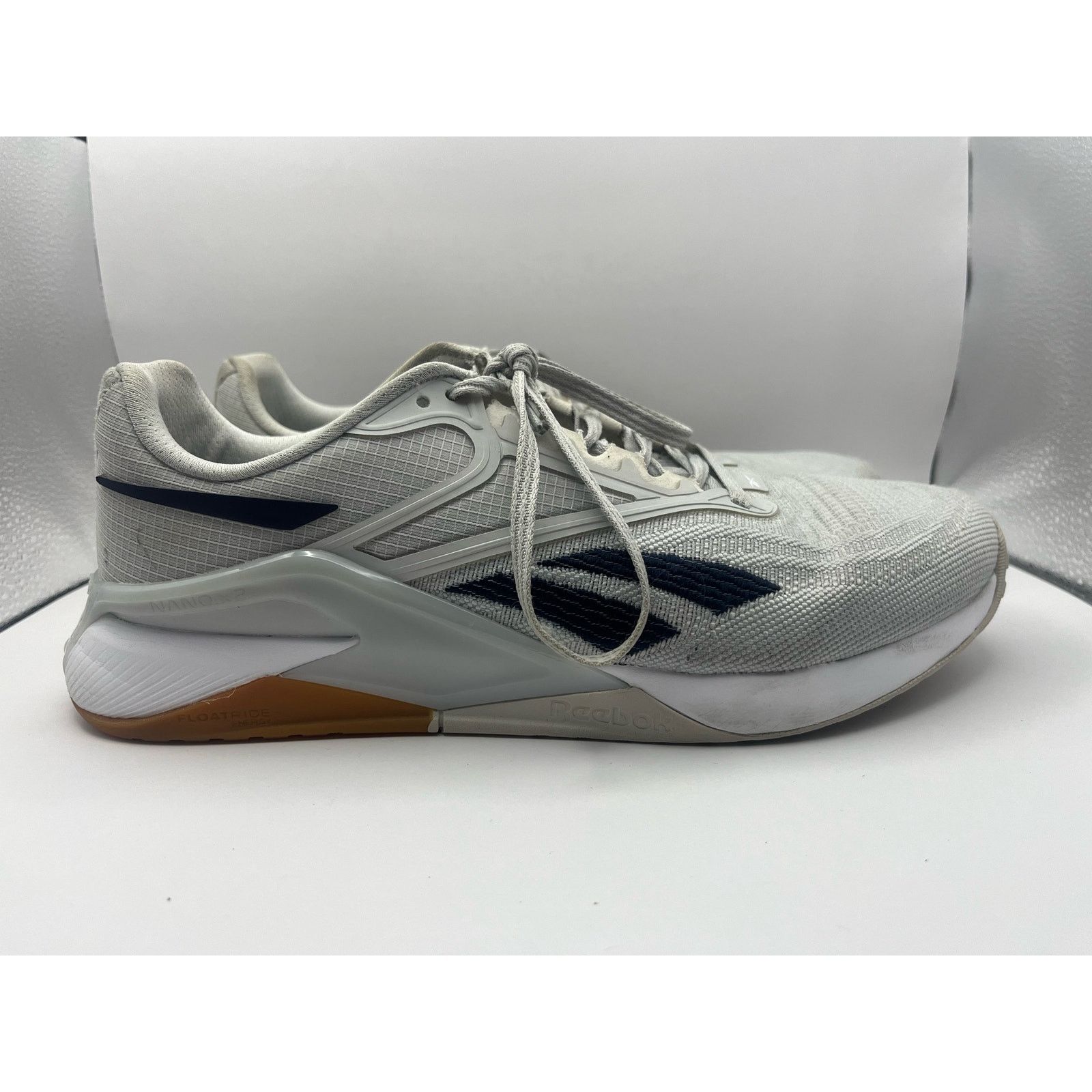 Reebok Reebok NANO X2 GX9919 Womens Grey Cross Sneakers Size 8 USED Size US 8 / IT 38 - 1 Thumbnail