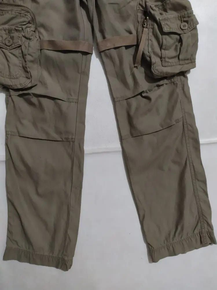 Other Cargo Multi Pocket punk Bondage Pants by Samuel Kevin Size US 29 - 3 Thumbnail