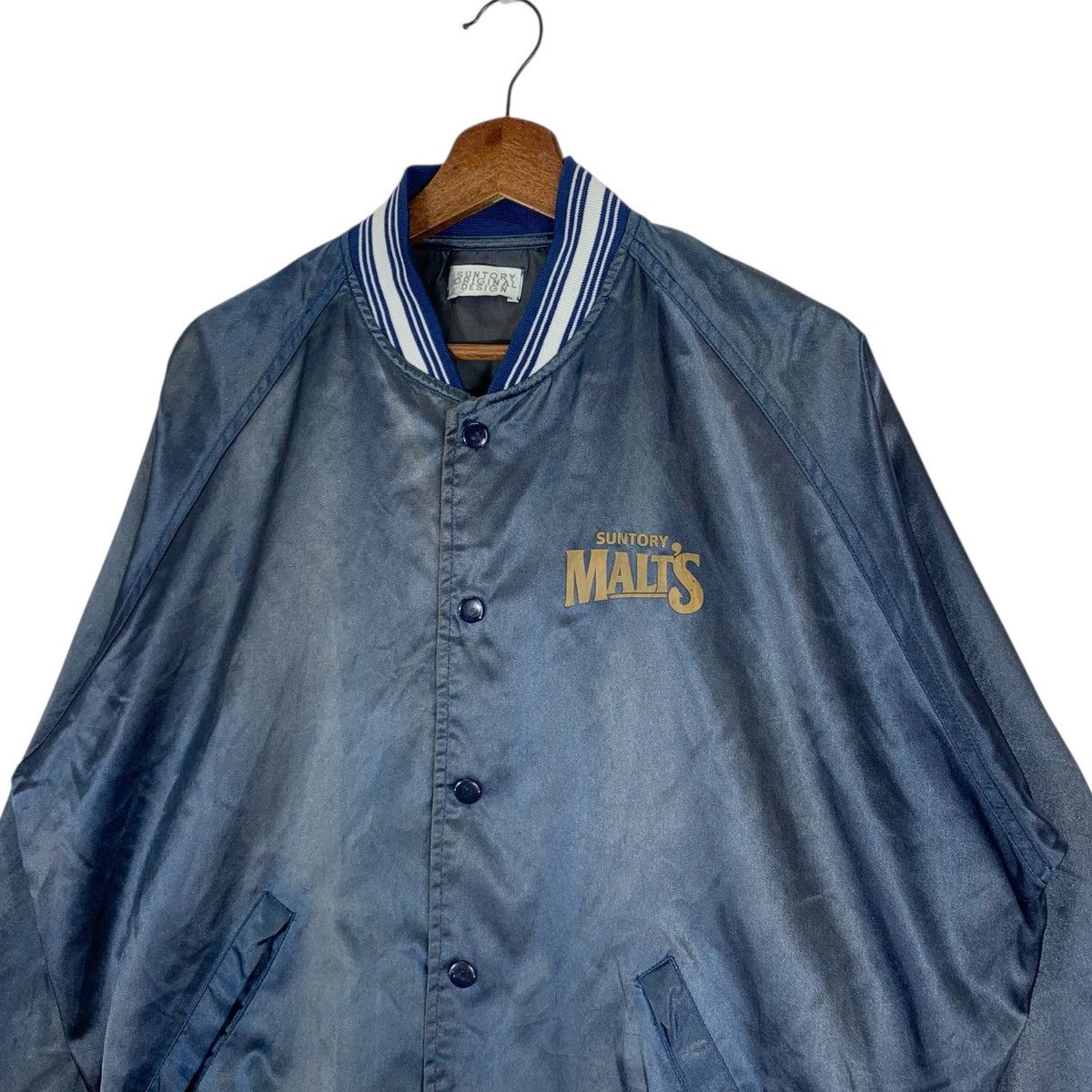 Japanese Brand Vintage Suntory Malt’s Original Design Bomber Jacket Size US M / EU 48-50 / 2 - 4 Thumbnail