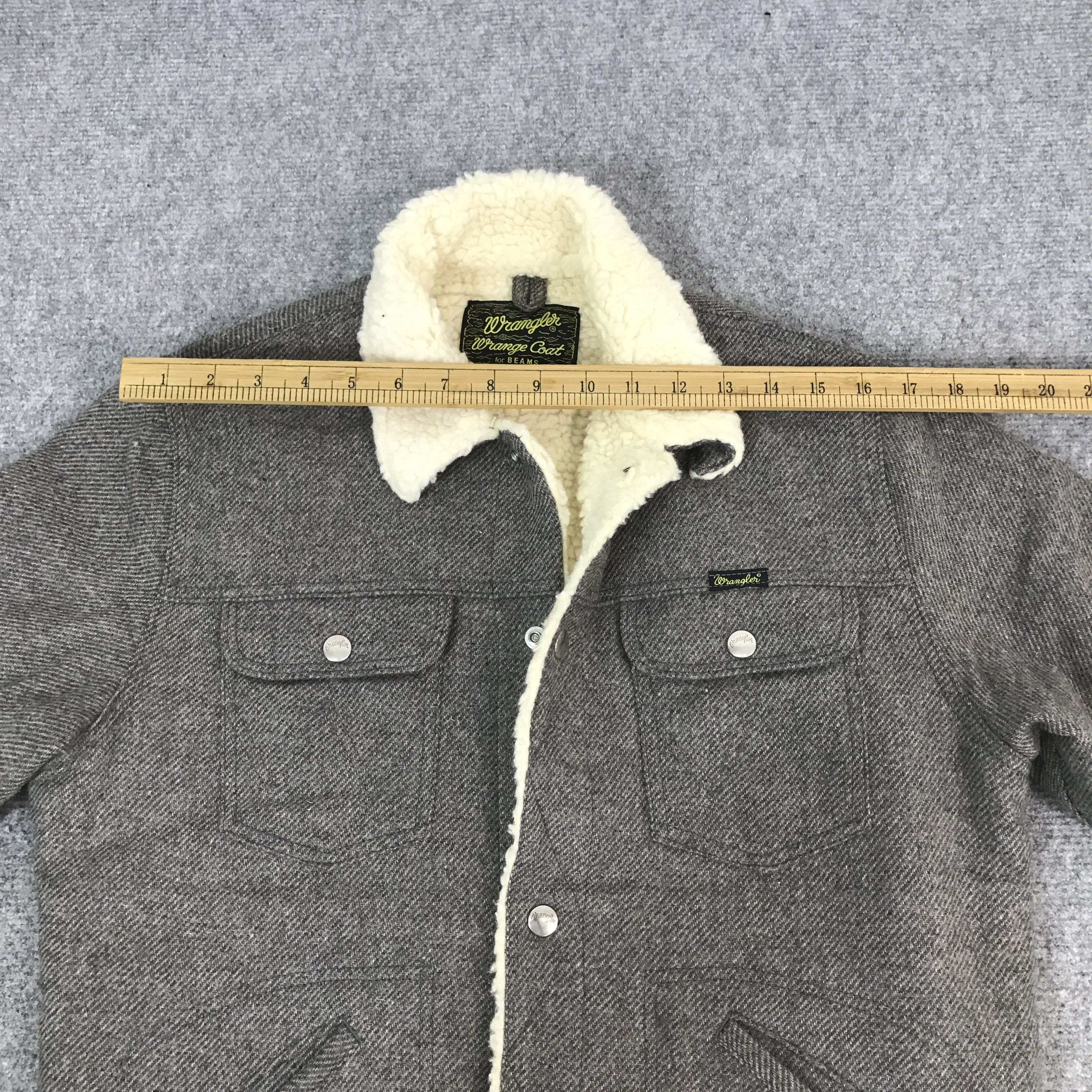 Wrangler Wrangler X Beams Snap Button Wool jacket Size US L / EU 52-54 / 3 - 5 Thumbnail