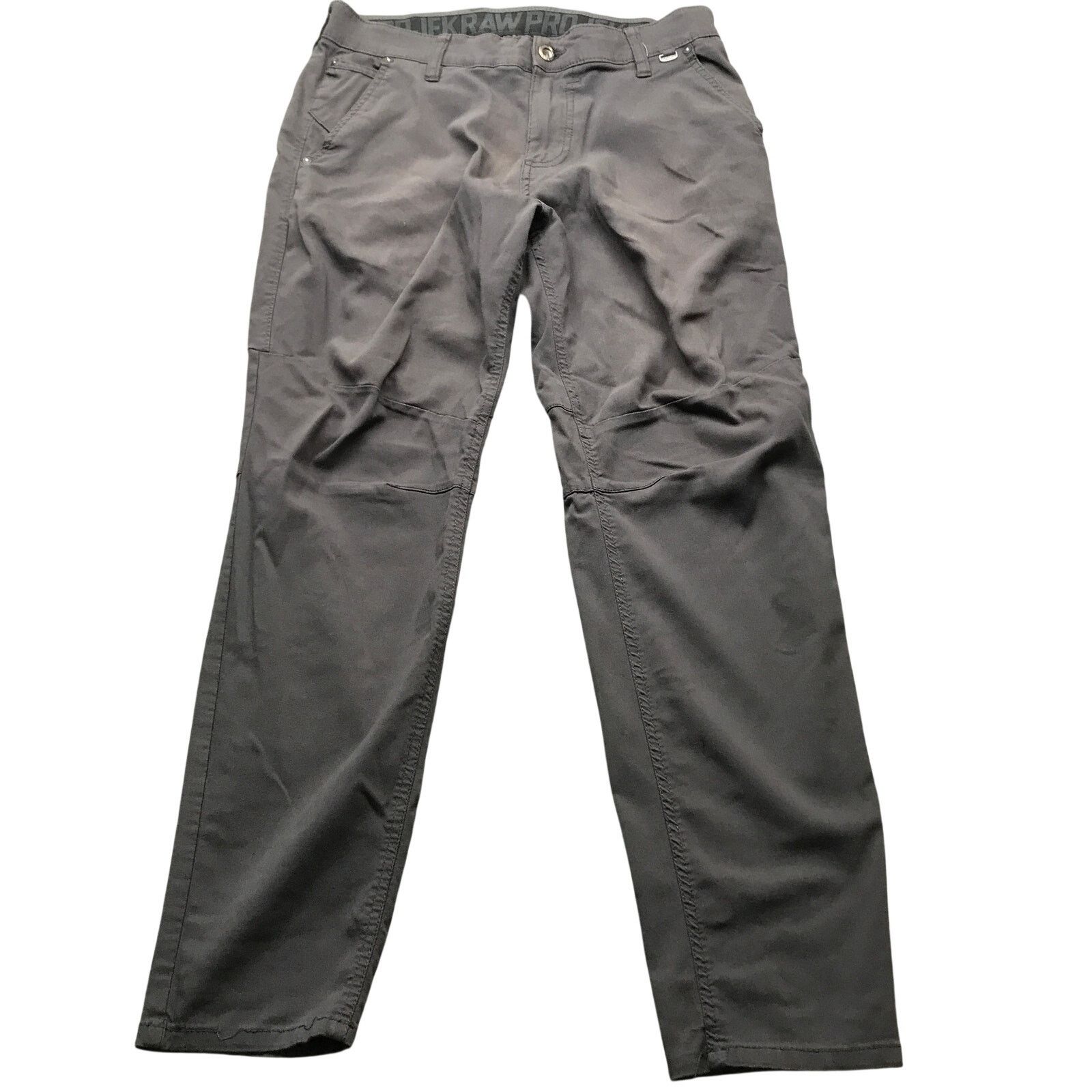 Other Projek Raw Stretch Chino Pants Mens 31x28 Double Knee Gray Size US 31 - 1 Thumbnail