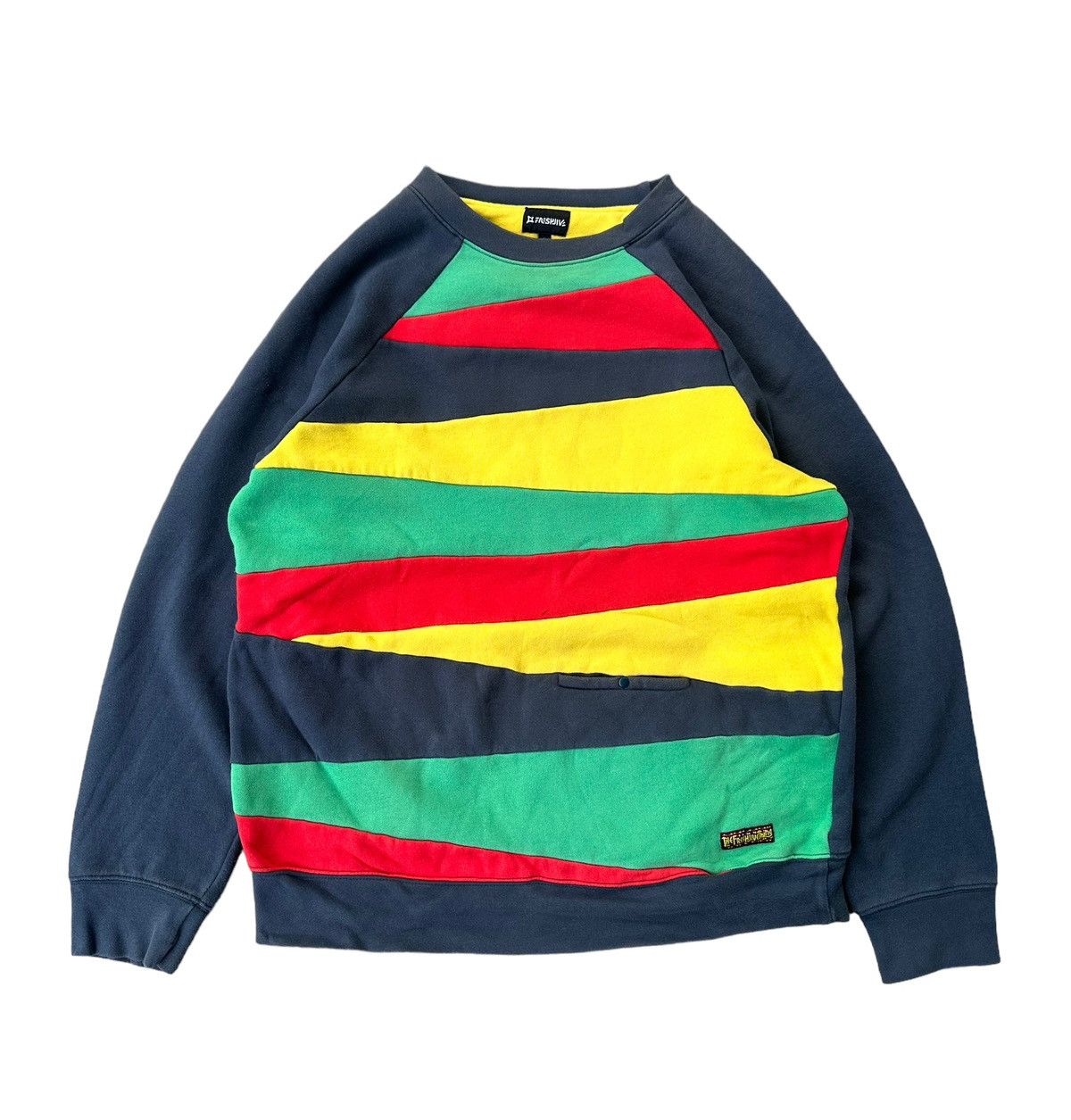 Freshjive Freshjive stripes multicolor sweatshirt Size US L / EU 52-54 / 3 - 1 Thumbnail